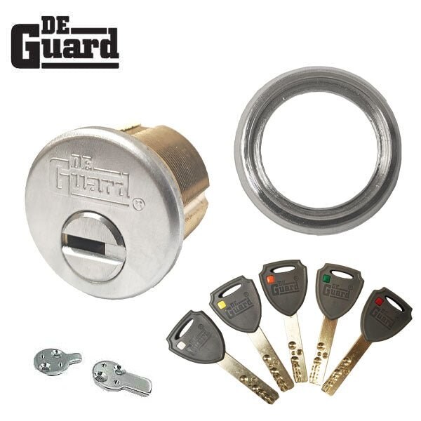 Deguard High Security Rim/Mortise Combo - 1-1/8" - 26D - DMRH-02-26D
