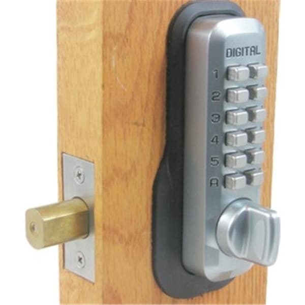 Lockey Lockey M-210-MG-EZ Mechanical Keyless Deadbolt Ez Mount Plate Lock - Marine Grade - M210-MG-EZ
