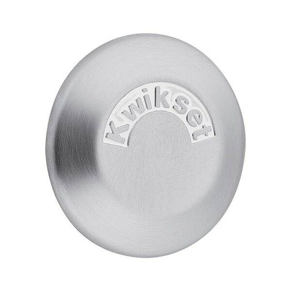 Kwikset One Sided Turn Deadbolt with Blank Plate with RCAL Latch and Dual RCS and 5303 Full Lip Strike - 667-26D.DS