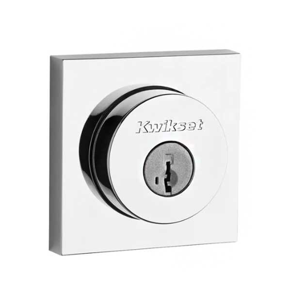 Kwikset Kwikset: Halifax DoubleCylinder Deadbolt with Smartkey Technology / Polished Chrom - KWS-159-SQT-SMT-26