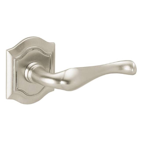 Baldwin Bethpage Lever Lifetime Satin Nickel Door Levers Lifetime Satin Nickel - 5447V.056.MR
