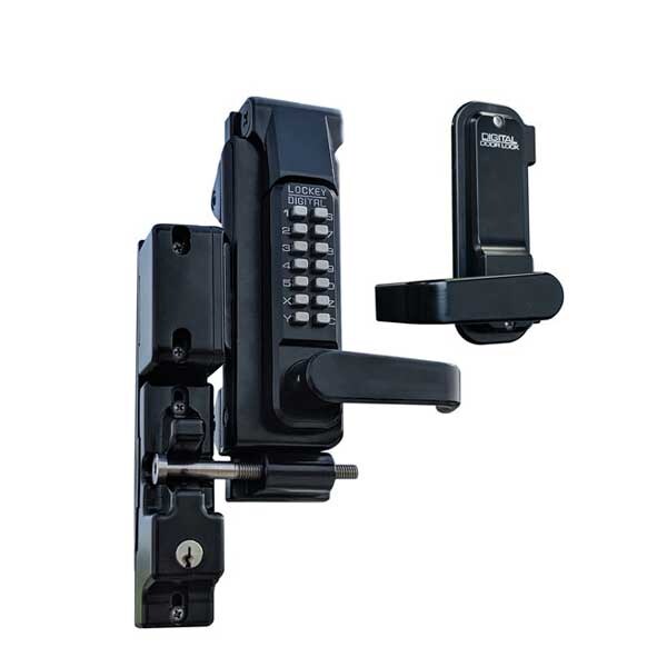 Lockey Lockey: SUMO GL2 Surface Mount Gate Lock -Single Combination- SCMG Finish - LK-GL2SCMG