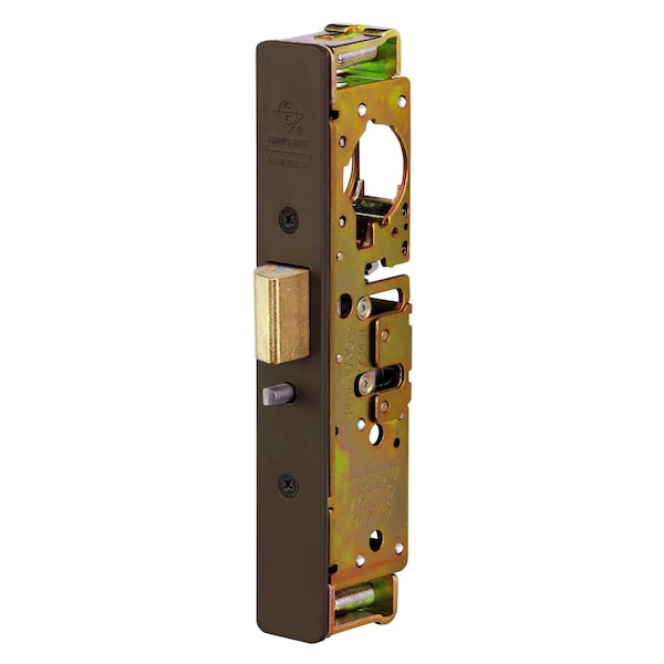 Adams Rite Heavy Duty Deadlatch, Flat Faceplate, 1-1/2 In. Backset, 2-5/8 In. Flat Mortised Strike, LH or RHR,  - 4900-45-201-313