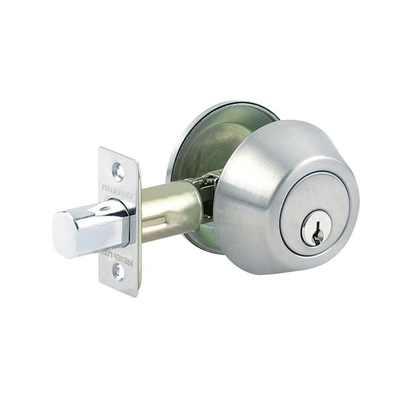 Premier Lock Stainless Steel Grade 3 Combo Lock Set with Entry Door Knob and Deadbolt, 24 SC1 Keys Total, 4PK - GR3ED03C-4