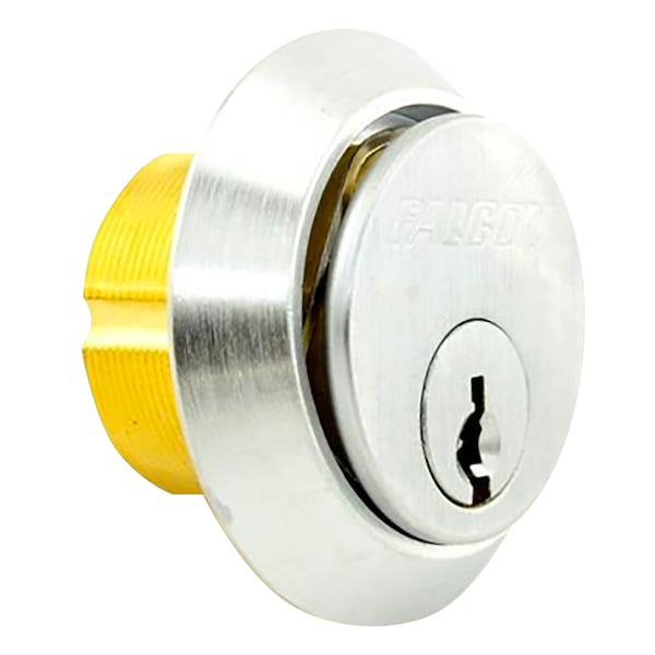 Falcon 1-1/8" Mortise Cyl, G Keyway, KD, 5622-STD Cam, 626, 4 Pack - 985 G 626 (4PK)