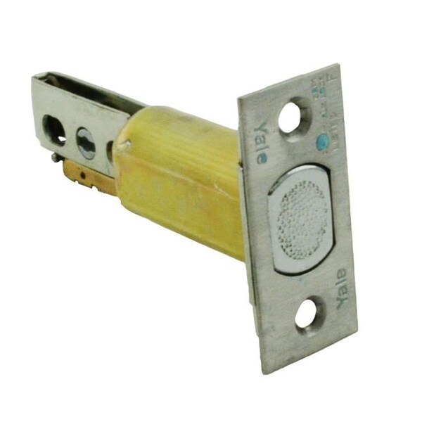 Assa Abloy Accentra 2-3/4in Backset Square Corner Deadbolt Latch US32D 630 Satin Stainless Steel Finish - D34630