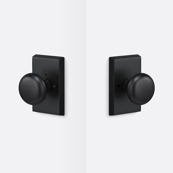 Sure-Loc Hardware Sure-Loc Hardware Oakley Privacy Knob, Flat Black - OK102 FBL