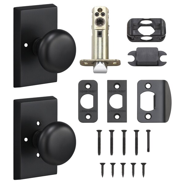 Sure-Loc Hardware Sure-Loc Hardware Oakley Privacy Knob, Flat Black - OK102 FBL