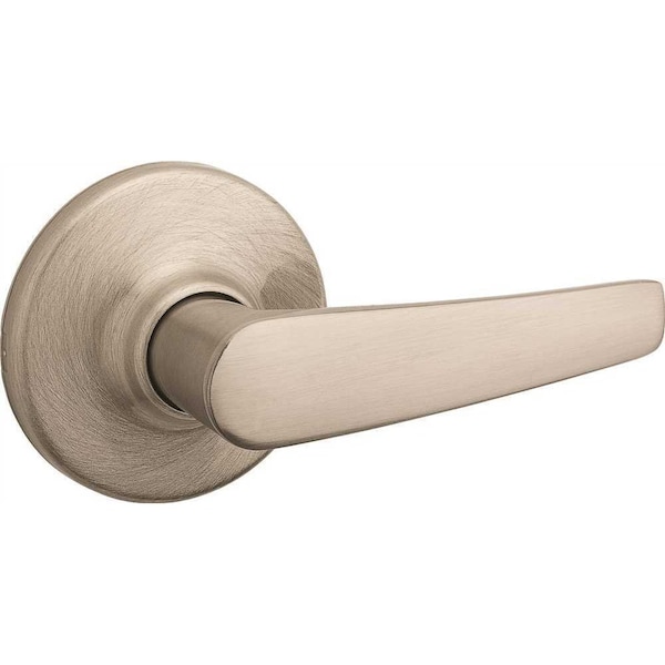 Kwikset Delta Satin Nickel Passage Hall/Closet Door Lever - 200DL 15 6AL RCS V1