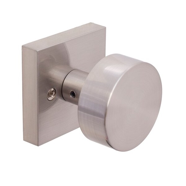 Weslock Mesa Knob Half Dummy Lock Satin Nickel Finish - 007054N--0020