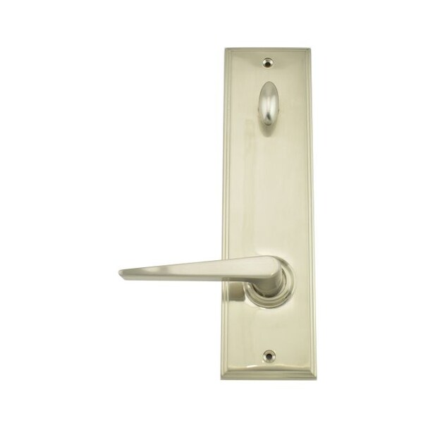 Weslock Urbana Woodward Interior Interconnected Handleset Trim Satin Nickel - 06204--2NSL20