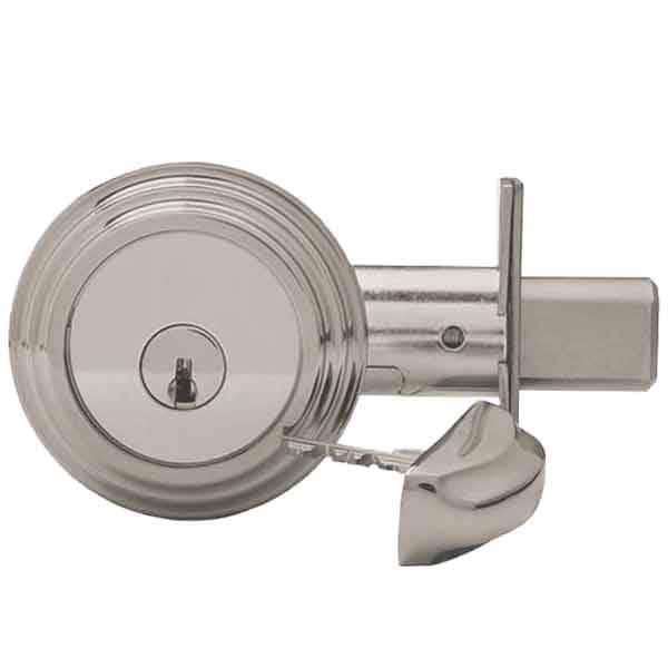 Medeco MEDECO:Residential BiLevel CAPTIVE  Deadbolt - 2-3/8" - Satin Nickel - 11JR533-19-DLT