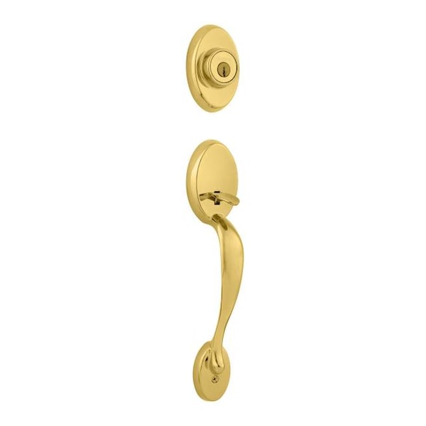 Kwikset Chelsea Dummy Exterior Handleset w/New C - 802CELIP-L03