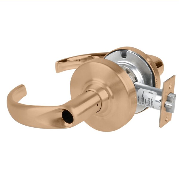 Schlage Grade 1 Entrance/Office Lock, Sparta Lever, Less Cylinder, Satin Bronze Finish, Non-Handed - ND50LD SPA 612