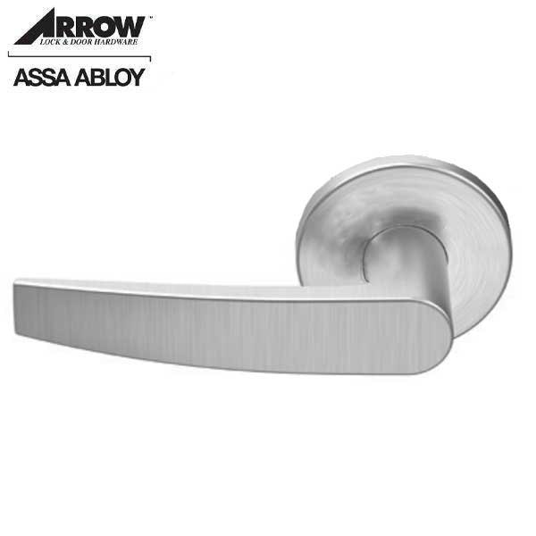 Arrow Lock BM SERIES VL TRIM ONLY , V LEVER X L ROSE , FOR 01, 12, 17, 22, 23, 24, 31, 32, 33, 34, 37 FUNCTIONS, SATIN C - ARR-VL4-26D