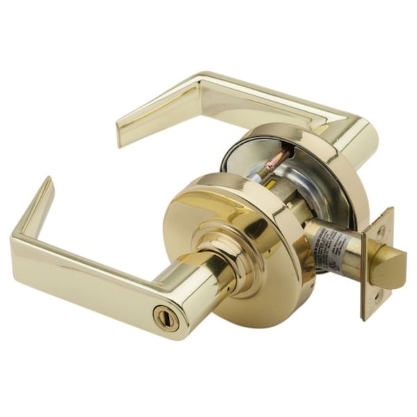 Schlage Commercial Bright Brass Privacy ND40RHO605 - ND40RHO605