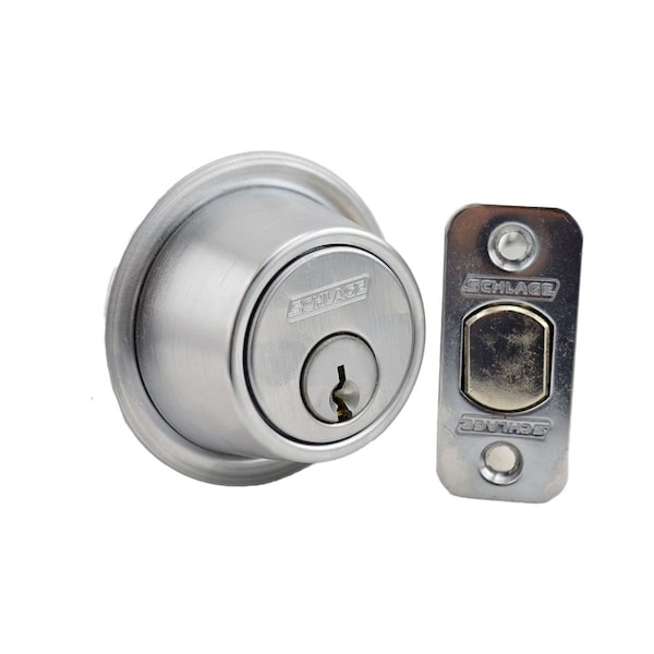 Schlage Commercial Schlage Commercial B562P626 Grade 2 Double Cylinder Deadbolt C Keyway 12287 Latch and 10094 Strike - B562P626