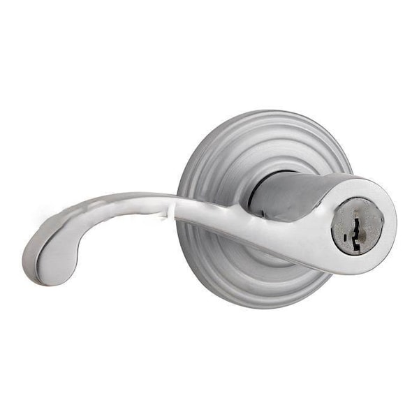 Kwikset Commonwealth Keyed Entry Lever - 740CHL-26D-SMT-6AL-RCS