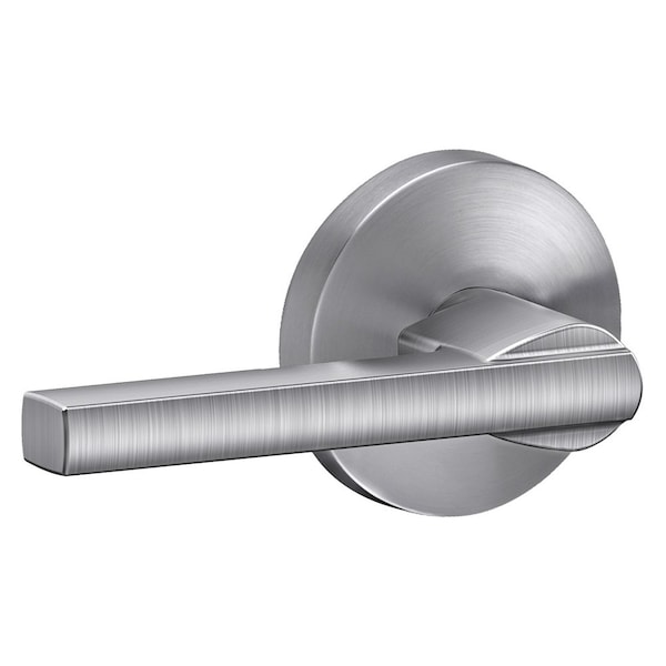 Falcon W Series Passage Latitude Lever Lock with 30206 Latch 30148 Strike Satin Chrome Finish - W101LAT626
