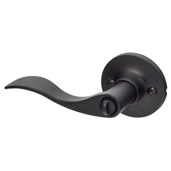 Sure-Loc Hardware Sure-Loc Hardware Snowbird Privacy Lever, Flat Black - SB102 FBL