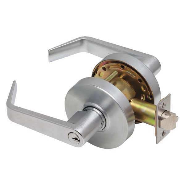 Dexter By Schlage Door Lever Lockset, Mechanical, Storeroom - C1000-STRM-R-626-KDC