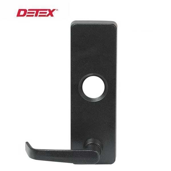 Detex OUTSIDE LEVER TRIM FOR USE WITH ECL-600; LEVER RETRACTS LATCH BOLT ONLY, RIM CYLINDER (NOT INCLUDED) - DTX-ECL-620