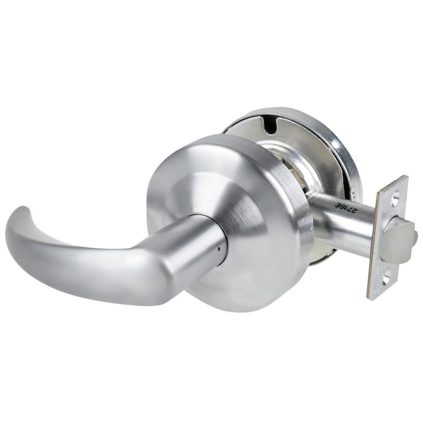 Schlage Grade 1 Exit Lock, Omega Lever, Non-Keyed, Satin Chrome Finish, Non-Handed - ND25D OME 626