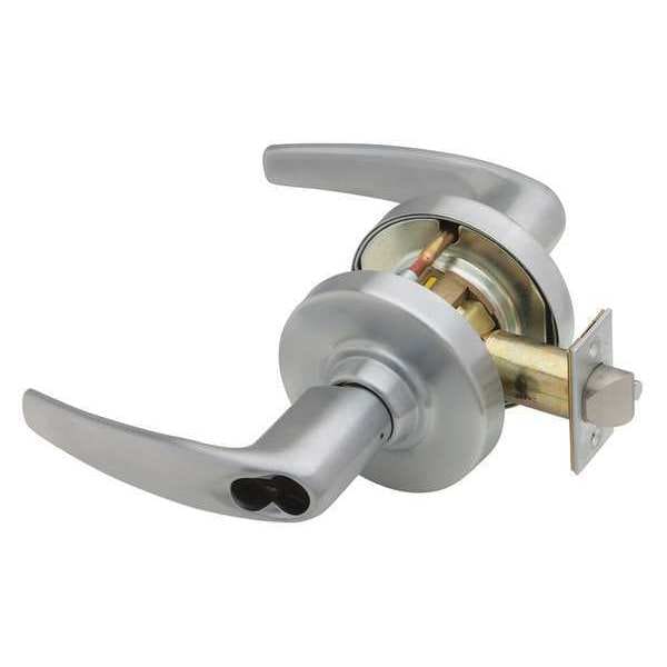 Schlage Lever Lockset, Mechanical, Entrance, Grd. 1 - ND53JD ATH 626