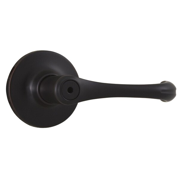 Weslock Somerset Privacy Lock ADJ Latch and Full Lip Strike Oil Rubbed Bronze - 00210V1V1FR20