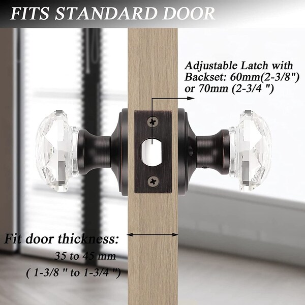 American Imaginations 2.3-in. W Door Lock_ - AI-36419