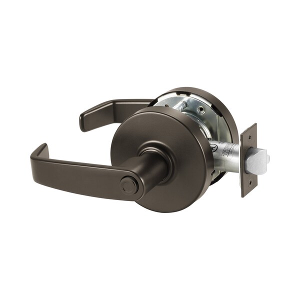 Sargent Entrance or Office F82A Cylindrical Lever Lock Grade 1 with L Lever and L Rose with LA - 10XG24LL10BE