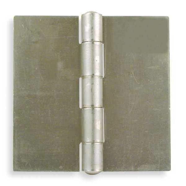 Zoro Select Door and Butt Hinge, Steel, Full Mortise Mounting, 1 in Leaf W x 2 in Leaf H, Steel - 4PA65