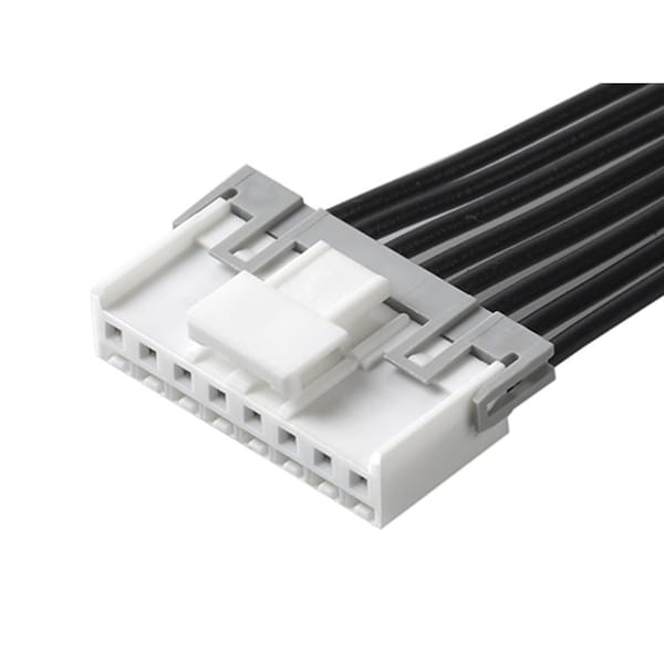 Molex Dc Power Cords Mini-Lock Cbl 2.5Mm P F-F 300Mm 8Ckts - 151370803