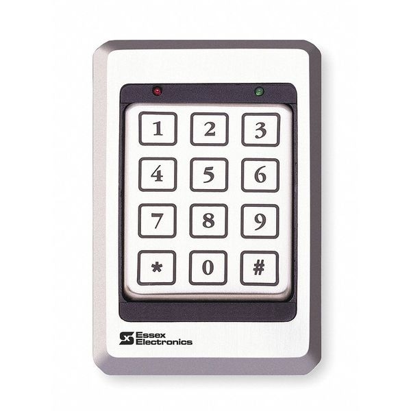 Essex Self Contained Access Control Keypad, 12 Pad 3x4, Stainless - SKE-34S