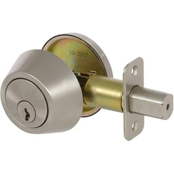 Callan Callan KA2001 Single Cylinder Deadbolt Grade 3; Satin Nickel - KA2001
