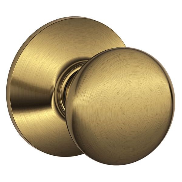 Schlage Knob Lockset, Mechanical, Passage, Grd. 1 - F10 PLY 609