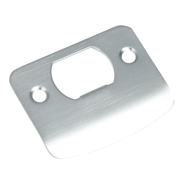 Global Door Controls Franklin Collection Modern Brushed Chrome Privacy Bed/Bath Door Handle with Lock - GLS40SFRA-626