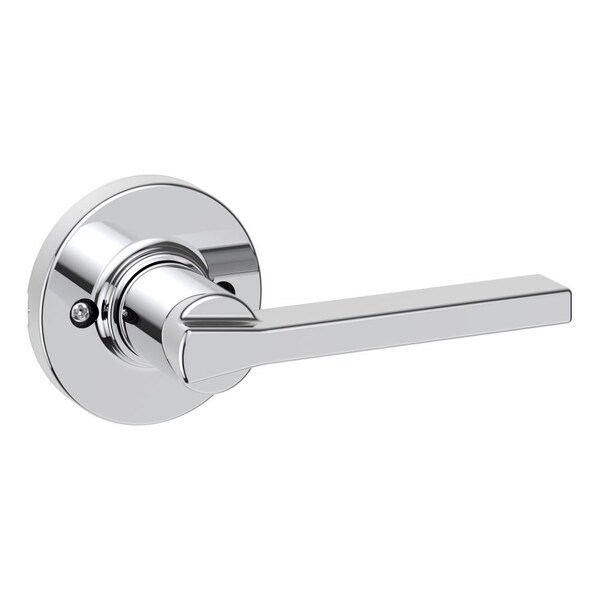 Kwikset Casey Lever Half Dummy with Round Rose Bright Chrome Finish - 488CSLRDT-26