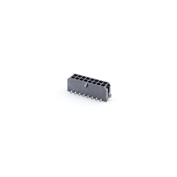 Molex MicroFit 3.0 V Hdr /Nail DR Tin 16Ckt - 43045-1618
