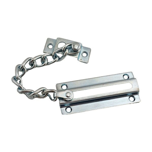 Ives Commercial Steel Chain Door Guard Satin Chrome Finish - 481F26D