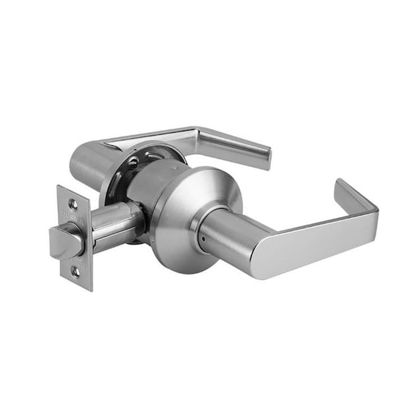Dorma Single Dummy Grade 2 Cylindrical Lock with LC Lever Satin Chrome Finish - C301LCB626