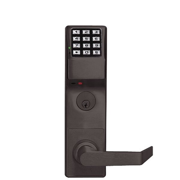 Alarm Lock Alarm Lock: Trilogy DL3500CRL Classroom Mortise Lever Lock / w/ Audit Trail / Left Handed 10B - ALL-DL3500CRL-10B