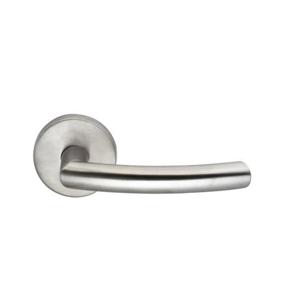 Omnia Stainless Lever Priv 2-3/8" BS T 1-3/8" Doors Satin SS 47 - 47/00.PR32D