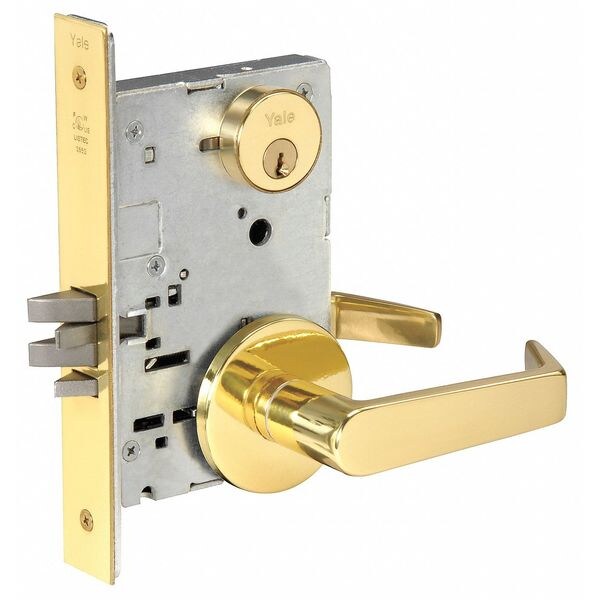 Assa Abloy Accentra Heavy DutyMortise Lockset, Lever, Rose, Lockset Grade: 1 - AUR8805FL X 605