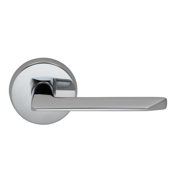 Omnia Lever Privacy 2-3/4" Backset, T Strike, 1-3/8" Doors Bright Chrome 237 - 237M/34T.PR26
