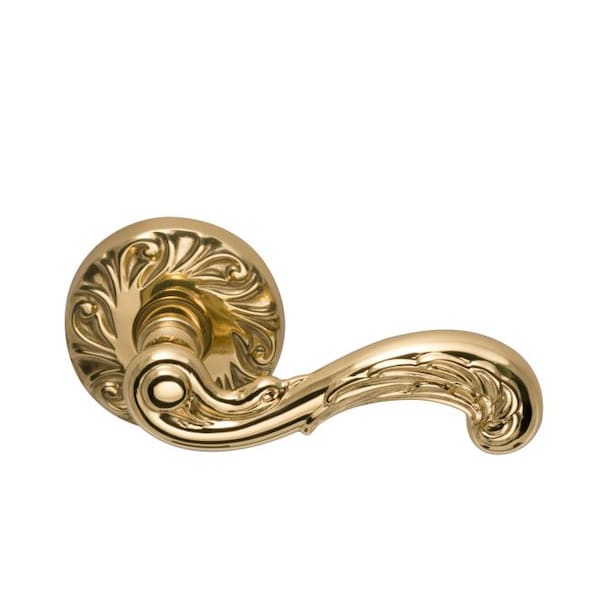Omnia Lever Priv 2-3/8" BS T 1-3/8" Door Thickness Bright Brass 251 - 251/00.PR1