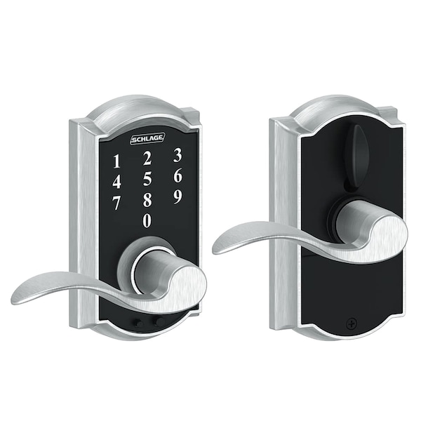 Schlage Residential Cylindrical Locks with Keypad Trim, FE695 CAM626ACC - FE695 CAM626ACC