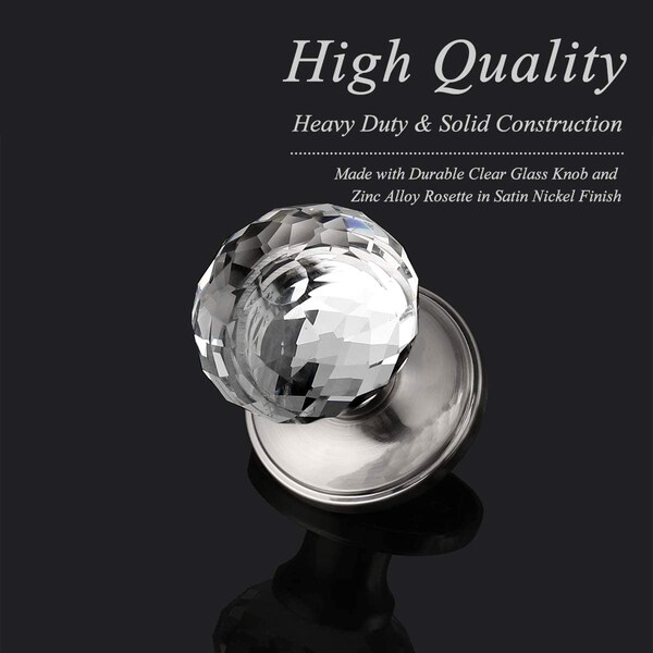 American Imaginations 2.55-in. W Door Knob_ - AI-36465