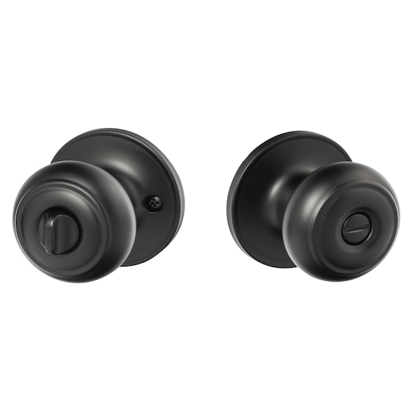 Sure-Loc Hardware Sure-Loc Hardware Juniper Privacy Knobset, Flat Black - JN102 FBL