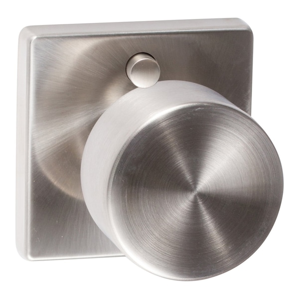 Sure-Loc Hardware Sure-Loc Hardware Bergen Square Privacy Knobset, Satin Stainless - BG102-SQ 32D